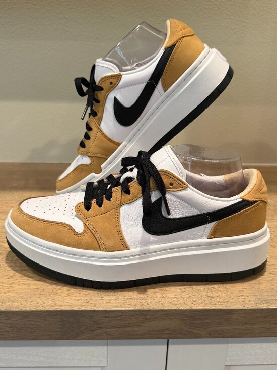 Nike Shoes - Nike Air Jordan 1 Elevate Low Rookie of the Year Tan Black DH7004-701 Size 10